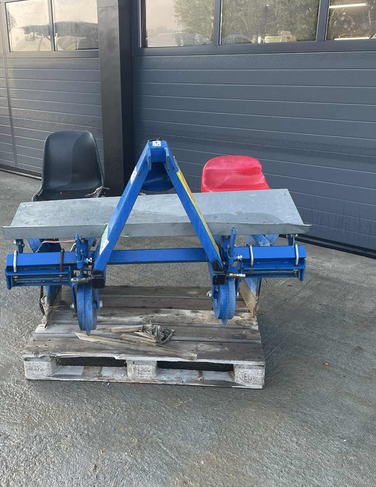 --- SOLGT ---2 rækkes planemaskine