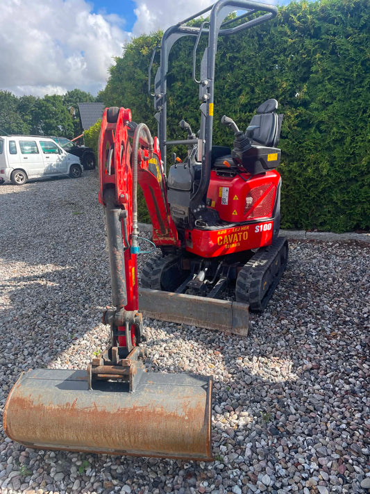 1.2tons minigraver med S30 skifte