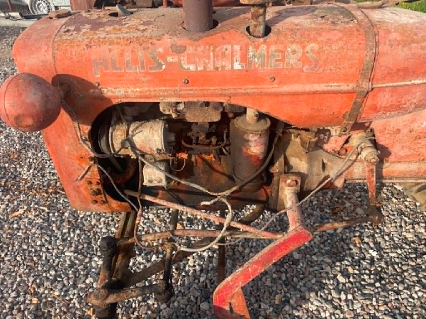 Ladefund Traktor Allis-Chalmers D-270