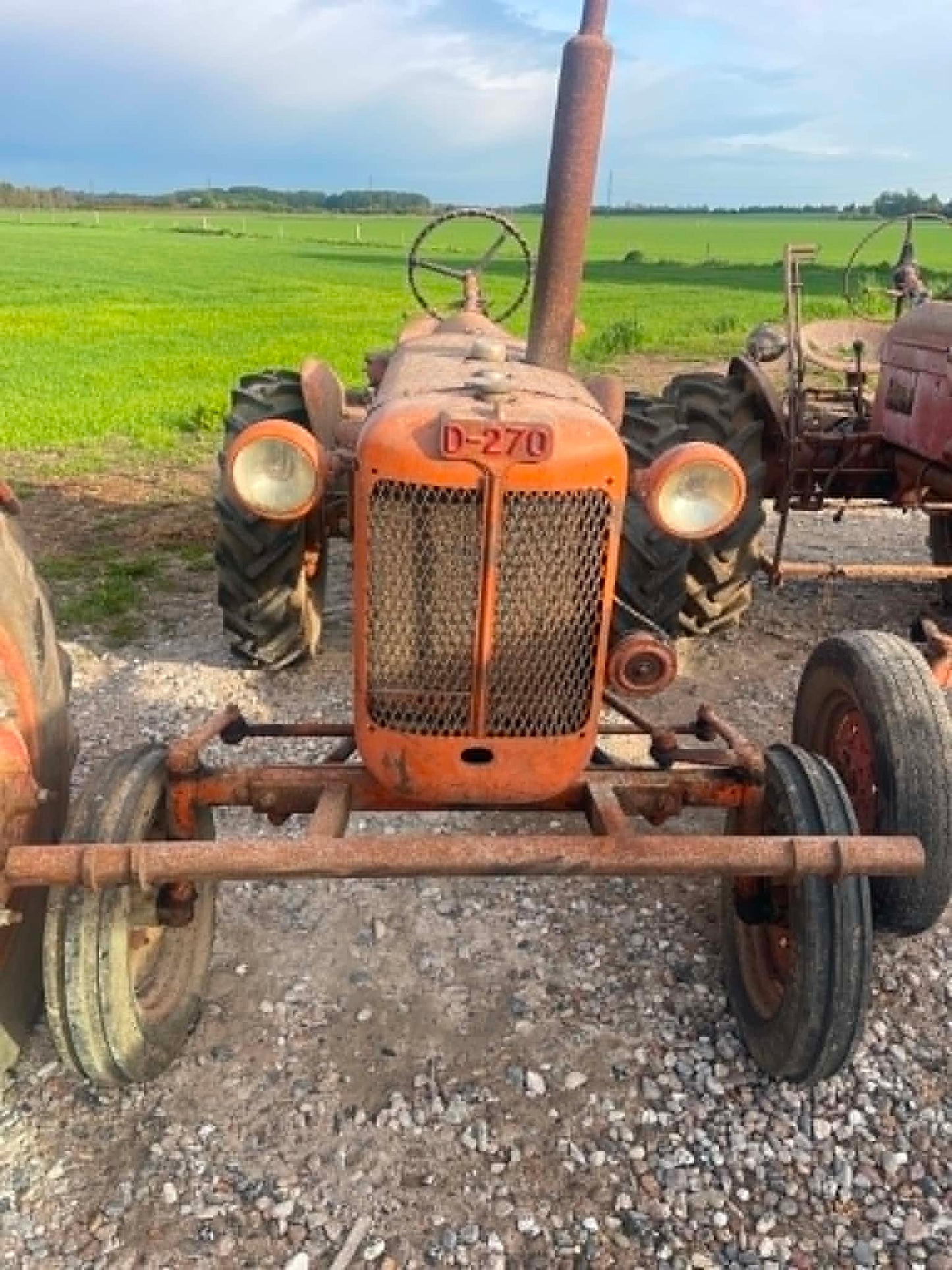 Ladefund Traktor Allis-Chalmers D-270