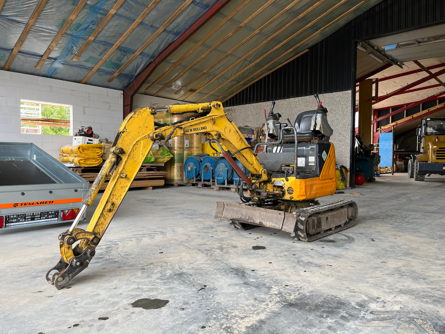New Holland E09SR Minigraver