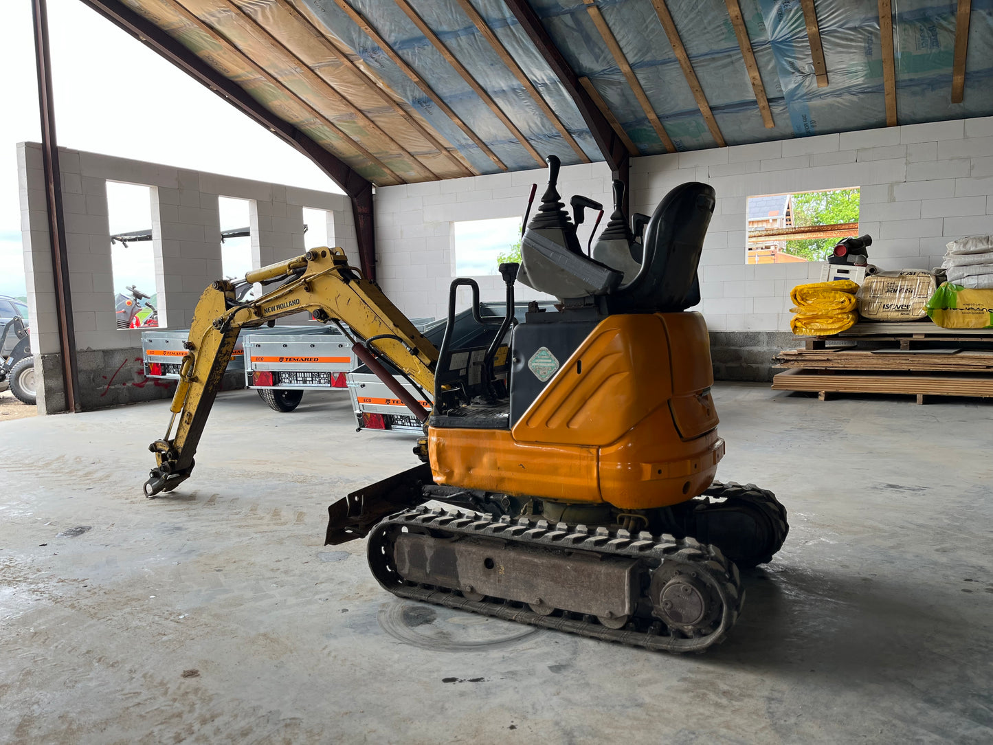New Holland E09SR Minigraver
